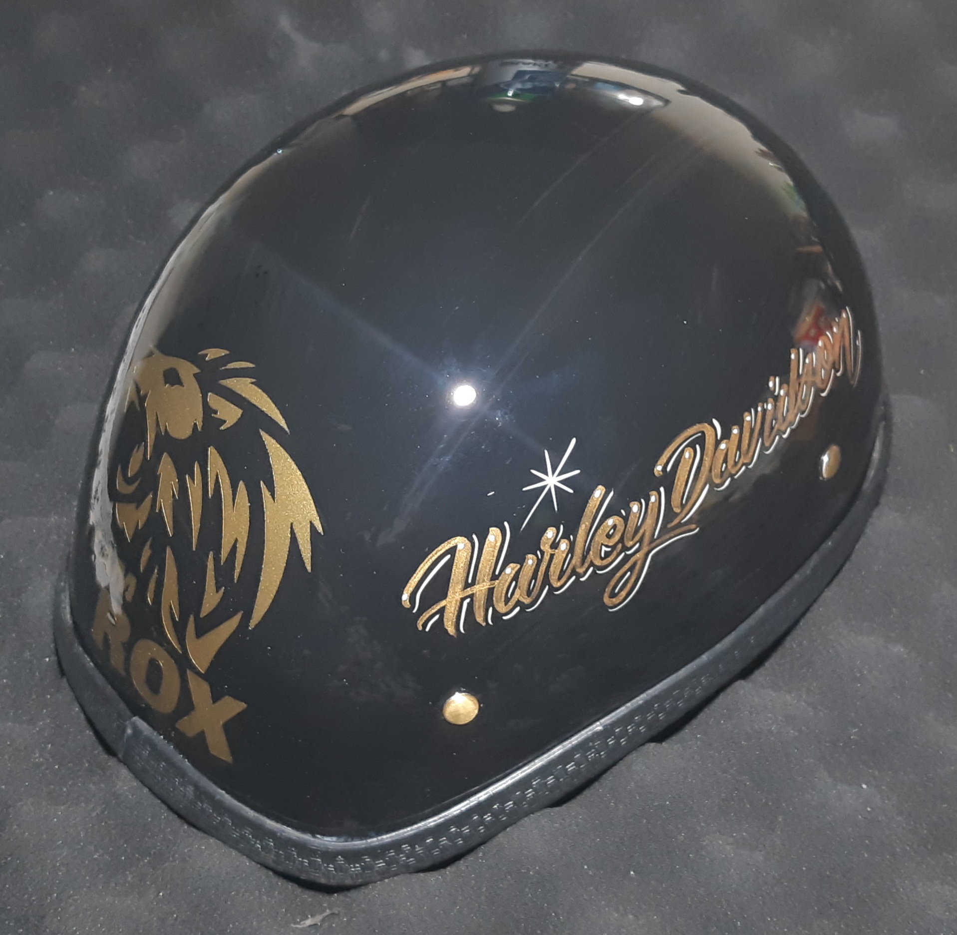 ヘルメットのオリジナルペイント2