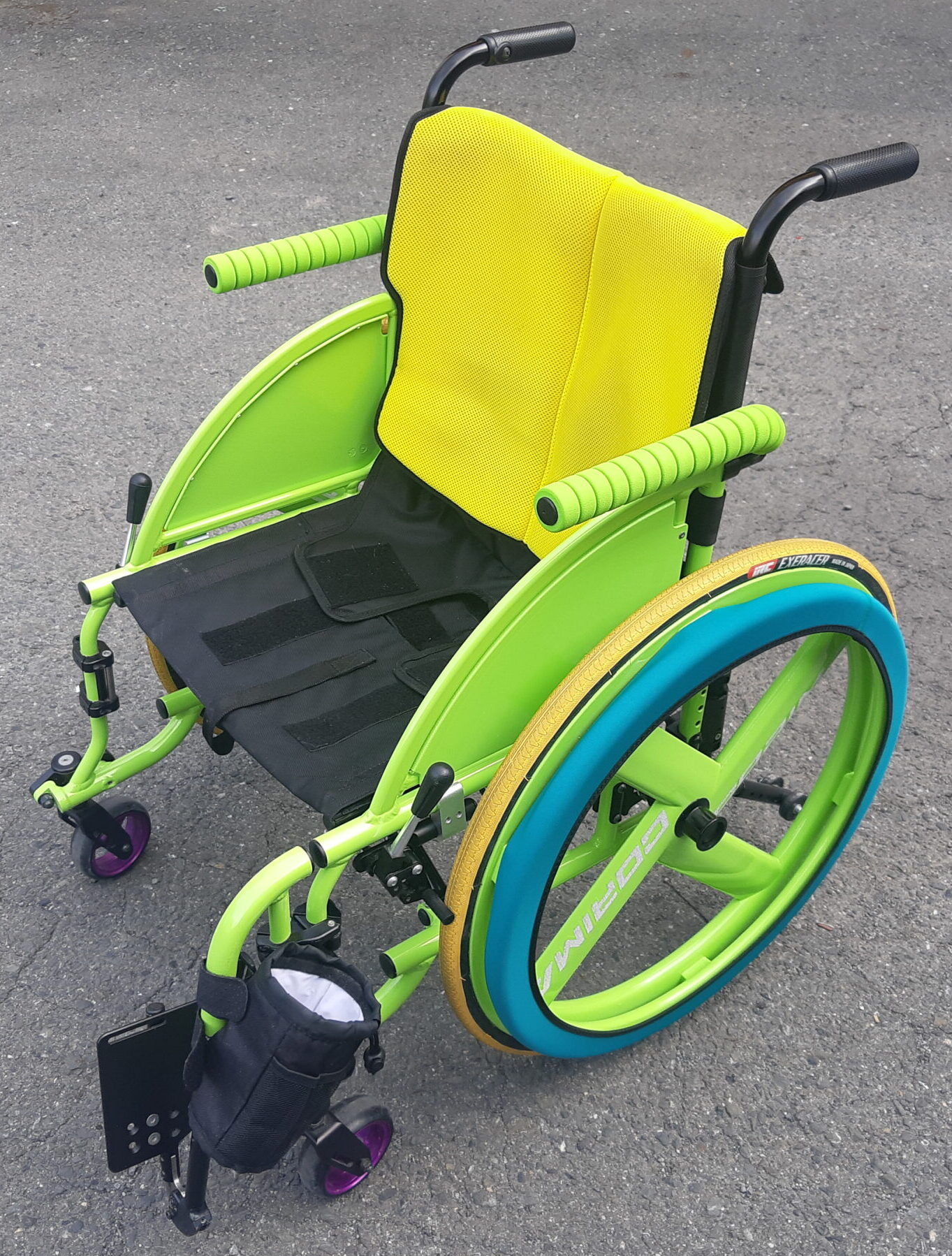 イメチェン！派手派手！車椅子塗装！